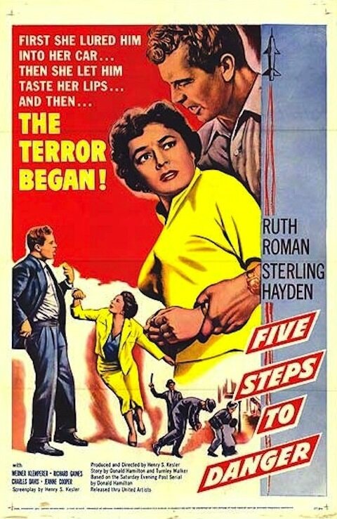 5 Steps to Danger (1956) постер