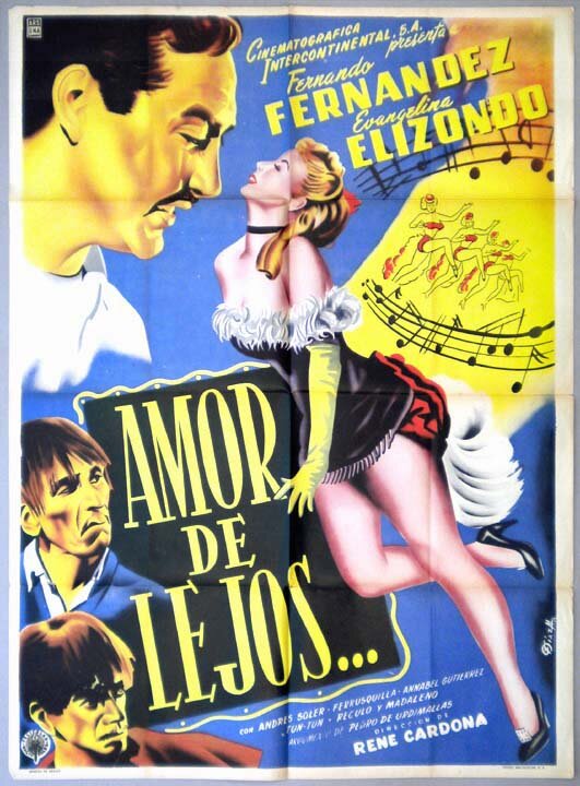 Amor de lejos (1955) постер
