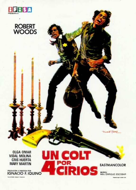 Кольт и четыре свечи (1971) постер
