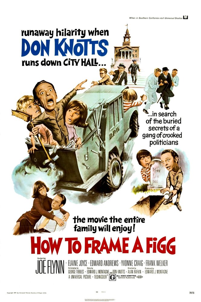 How to Frame a Figg (1971) постер