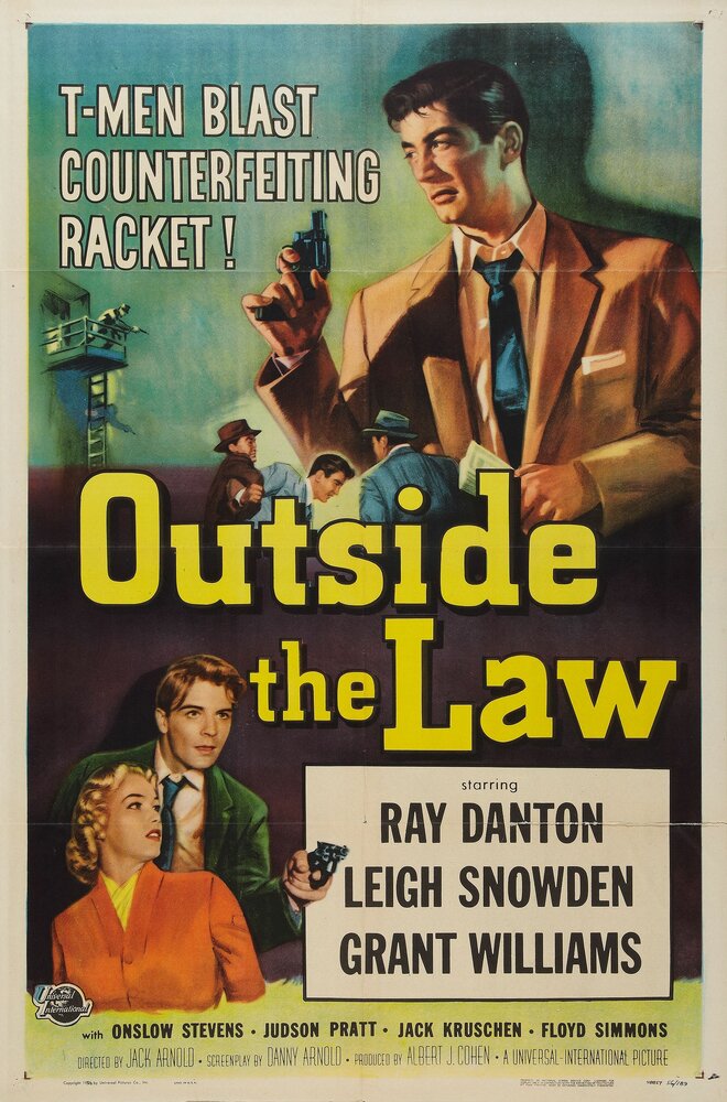 Outside the Law (1956) постер