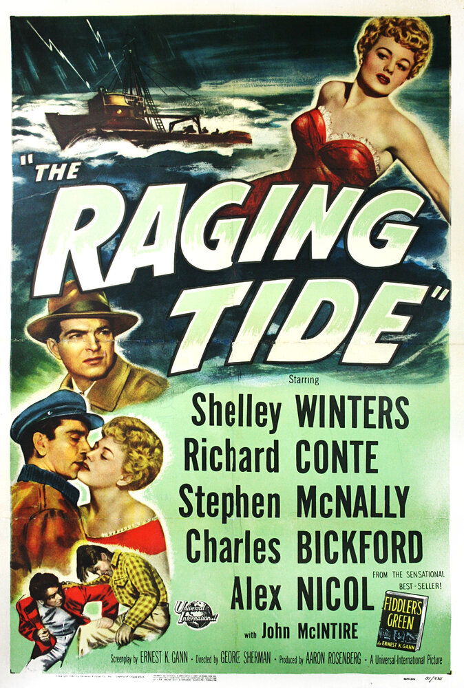 The Raging Tide (1951) постер