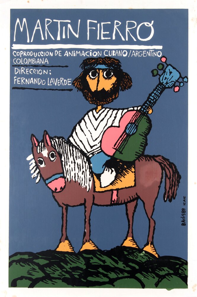 Martín Fierro (1989) постер