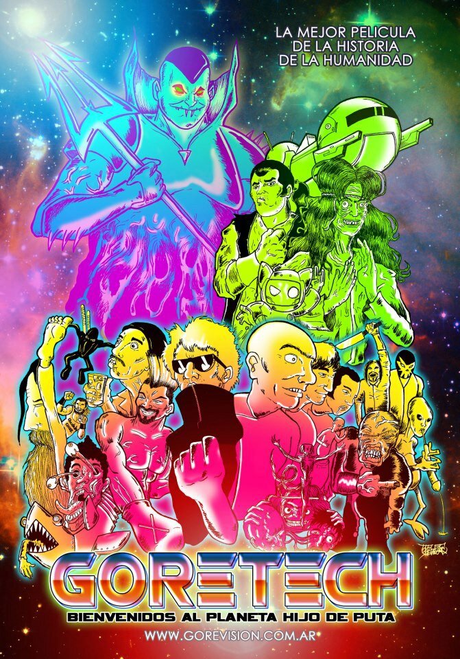 Goretech: Bienvenidos al planeta hijo de puta (2012) постер