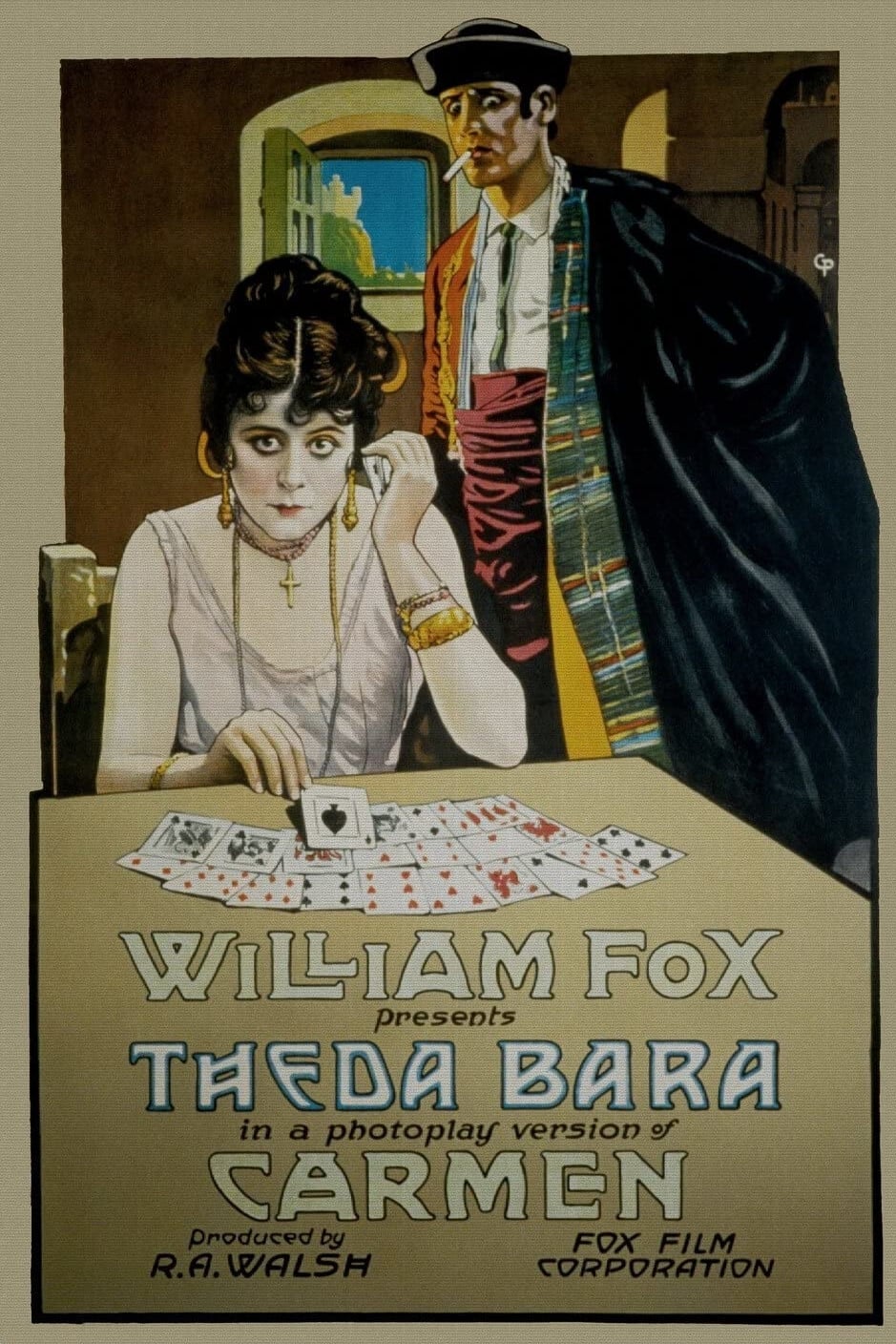 Кармен (1915) постер